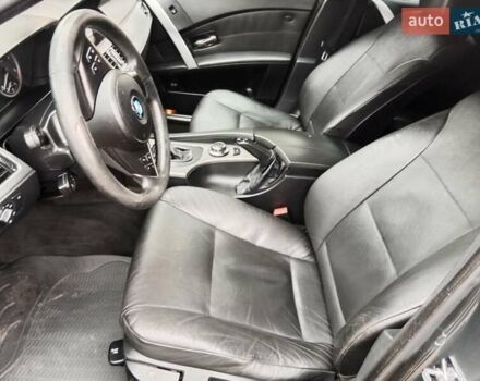 БМВ 5 Серия 2007 в Барышевке на Automoto.ua Серый БМВ 5 Серия, объемом двигателя 2.99 л и пробегом 280 тыс. км за 7500 $, фото 5 на Automoto.ua