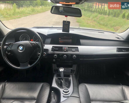 Серый БМВ 5 Серия, объемом двигателя 2 л и пробегом 238 тыс. км за 7500 $, фото 11 на Automoto.ua