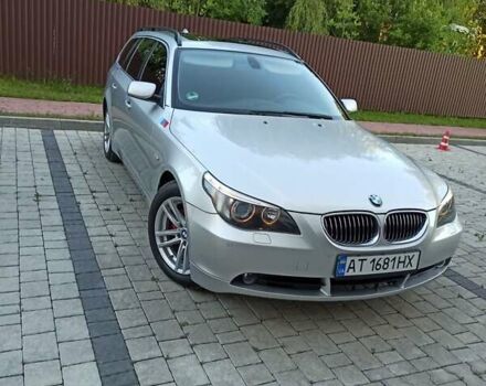 Серый БМВ 5 Серия, объемом двигателя 2.5 л и пробегом 311 тыс. км за 9100 $, фото 1 на Automoto.ua