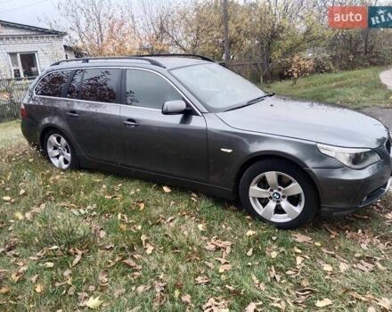 БМВ 5 Серия 2007 в Барышевке на Automoto.ua Серый БМВ 5 Серия, объемом двигателя 2.99 л и пробегом 280 тыс. км за 7500 $, фото 9 на Automoto.ua