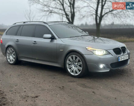 Серый БМВ 5 Серия, объемом двигателя 2.99 л и пробегом 337 тыс. км за 12800 $, фото 3 на Automoto.ua