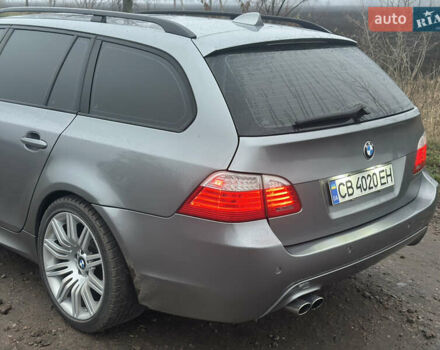 Серый БМВ 5 Серия, объемом двигателя 2.99 л и пробегом 337 тыс. км за 12800 $, фото 5 на Automoto.ua