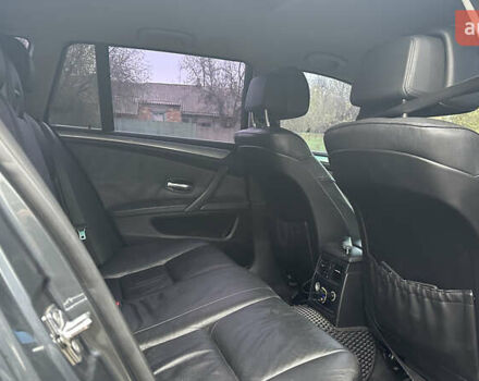 Серый БМВ 5 Серия, объемом двигателя 2.99 л и пробегом 323 тыс. км за 9300 $, фото 11 на Automoto.ua