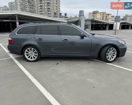 Серый БМВ 5 Серия, объемом двигателя 3 л и пробегом 212 тыс. км за 8700 $, фото 3 на Automoto.ua