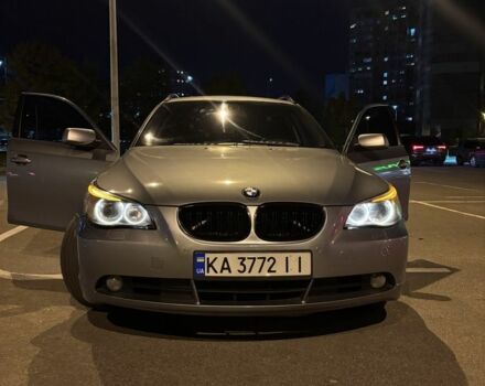 Серый БМВ 5 Серия, объемом двигателя 2 л и пробегом 328 тыс. км за 6999 $, фото 2 на Automoto.ua
