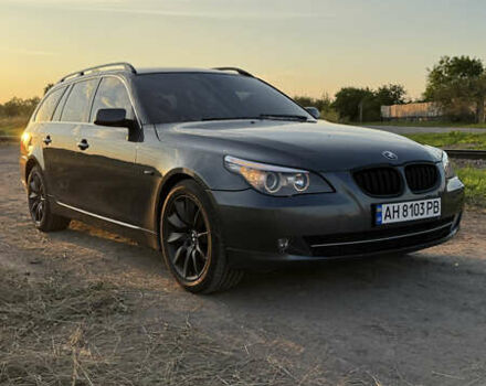 Серый БМВ 5 Серия, объемом двигателя 2.99 л и пробегом 323 тыс. км за 9300 $, фото 2 на Automoto.ua