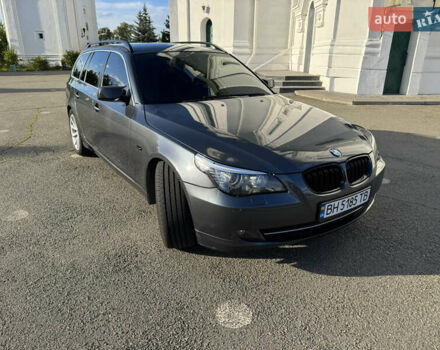 Серый БМВ 5 Серия, объемом двигателя 3 л и пробегом 212 тыс. км за 8900 $, фото 4 на Automoto.ua