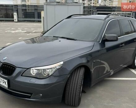 Серый БМВ 5 Серия, объемом двигателя 3 л и пробегом 212 тыс. км за 8700 $, фото 1 на Automoto.ua