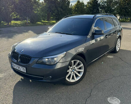 Серый БМВ 5 Серия, объемом двигателя 3 л и пробегом 212 тыс. км за 8900 $, фото 2 на Automoto.ua
