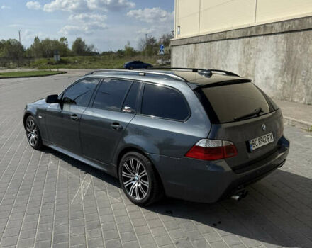 Серый БМВ 5 Серия, объемом двигателя 2.99 л и пробегом 370 тыс. км за 14000 $, фото 3 на Automoto.ua