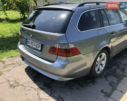Серый БМВ 5 Серия, объемом двигателя 2 л и пробегом 320 тыс. км за 6500 $, фото 13 на Automoto.ua