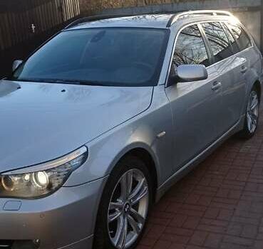 Серый БМВ 5 Серия, объемом двигателя 2 л и пробегом 304 тыс. км за 8600 $, фото 3 на Automoto.ua