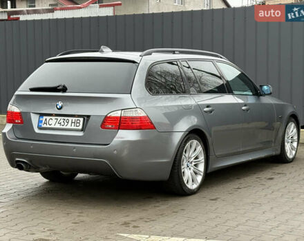 Серый БМВ 5 Серия, объемом двигателя 2 л и пробегом 332 тыс. км за 9650 $, фото 7 на Automoto.ua