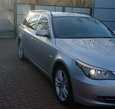 Серый БМВ 5 Серия, объемом двигателя 2 л и пробегом 304 тыс. км за 8600 $, фото 2 на Automoto.ua