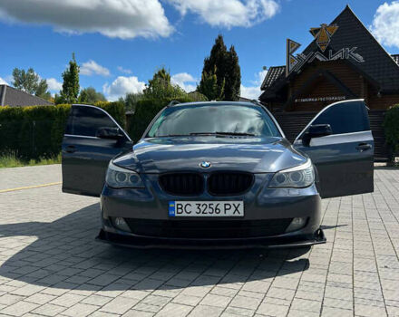 Серый БМВ 5 Серия, объемом двигателя 2 л и пробегом 358 тыс. км за 7850 $, фото 3 на Automoto.ua