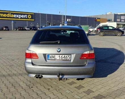 Серый БМВ 5 Серия, объемом двигателя 3 л и пробегом 193 тыс. км за 1950 $, фото 4 на Automoto.ua