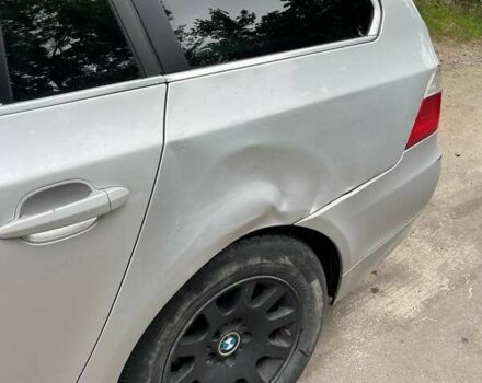 Серый БМВ 5 Серия, объемом двигателя 3 л и пробегом 358 тыс. км за 7700 $, фото 5 на Automoto.ua