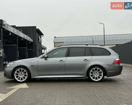 Серый БМВ 5 Серия, объемом двигателя 2 л и пробегом 332 тыс. км за 9650 $, фото 3 на Automoto.ua