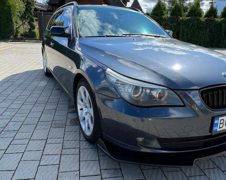 Серый БМВ 5 Серия, объемом двигателя 2 л и пробегом 358 тыс. км за 7850 $, фото 2 на Automoto.ua