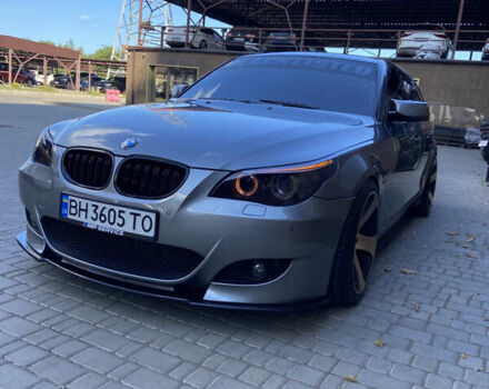 Серый БМВ 5 Серия, объемом двигателя 3 л и пробегом 312 тыс. км за 13700 $, фото 1 на Automoto.ua