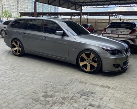 Серый БМВ 5 Серия, объемом двигателя 3 л и пробегом 325 тыс. км за 14500 $, фото 2 на Automoto.ua