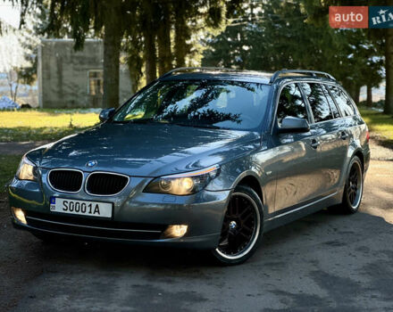 Серый БМВ 5 Серия, объемом двигателя 2 л и пробегом 333 тыс. км за 7350 $, фото 1 на Automoto.ua
