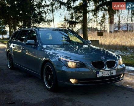 Серый БМВ 5 Серия, объемом двигателя 2 л и пробегом 333 тыс. км за 7350 $, фото 9 на Automoto.ua