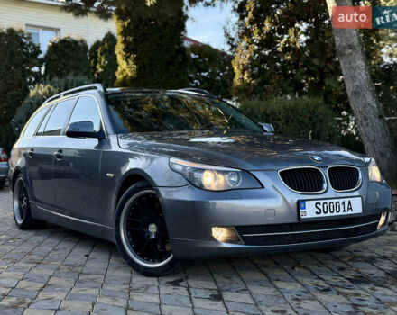 Серый БМВ 5 Серия, объемом двигателя 2 л и пробегом 333 тыс. км за 7350 $, фото 2 на Automoto.ua