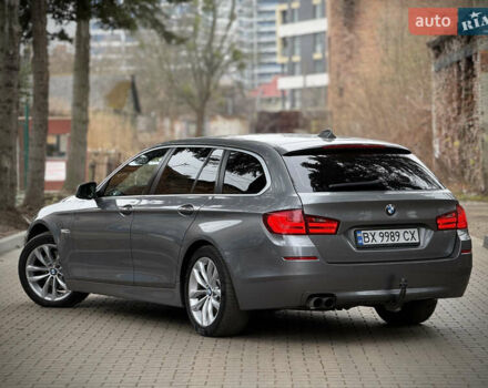 Серый БМВ 5 Серия, объемом двигателя 2 л и пробегом 287 тыс. км за 12450 $, фото 5 на Automoto.ua