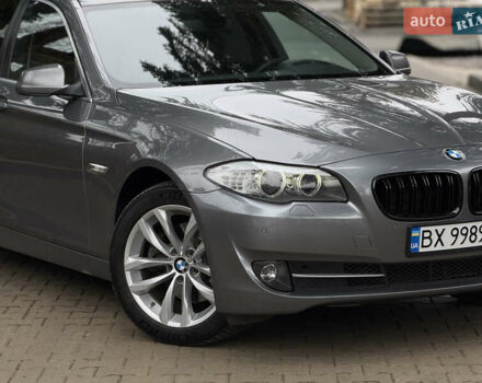 Серый БМВ 5 Серия, объемом двигателя 2 л и пробегом 287 тыс. км за 12450 $, фото 4 на Automoto.ua