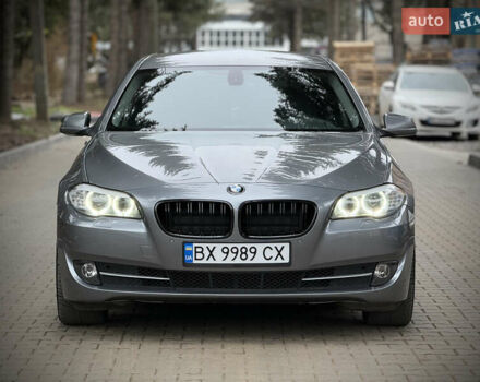 Серый БМВ 5 Серия, объемом двигателя 2 л и пробегом 287 тыс. км за 12450 $, фото 2 на Automoto.ua