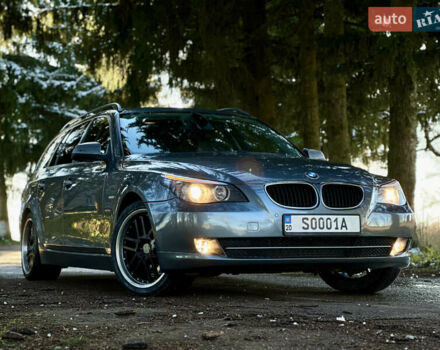 Серый БМВ 5 Серия, объемом двигателя 2 л и пробегом 333 тыс. км за 7350 $, фото 4 на Automoto.ua