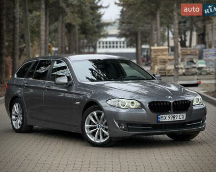 Серый БМВ 5 Серия, объемом двигателя 2 л и пробегом 287 тыс. км за 12450 $, фото 3 на Automoto.ua