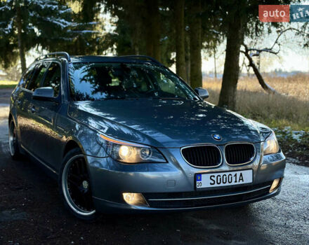 Серый БМВ 5 Серия, объемом двигателя 2 л и пробегом 333 тыс. км за 7350 $, фото 5 на Automoto.ua