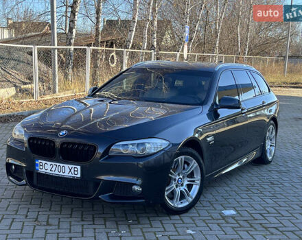 Серый БМВ 5 Серия, объемом двигателя 2 л и пробегом 307 тыс. км за 13000 $, фото 1 на Automoto.ua