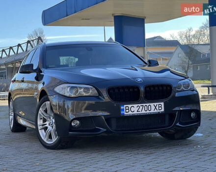 Серый БМВ 5 Серия, объемом двигателя 2 л и пробегом 307 тыс. км за 13000 $, фото 6 на Automoto.ua