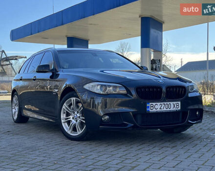 Серый БМВ 5 Серия, объемом двигателя 2 л и пробегом 307 тыс. км за 13000 $, фото 3 на Automoto.ua