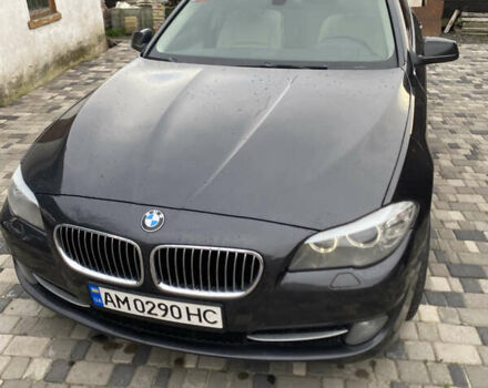 Серый БМВ 5 Серия, объемом двигателя 2 л и пробегом 300 тыс. км за 14200 $, фото 3 на Automoto.ua