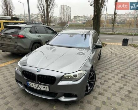 Серый БМВ 5 Серия, объемом двигателя 2 л и пробегом 350 тыс. км за 15500 $, фото 1 на Automoto.ua