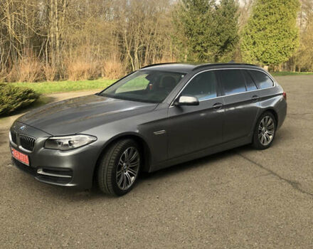 Серый БМВ 5 Серия, объемом двигателя 2 л и пробегом 295 тыс. км за 16600 $, фото 1 на Automoto.ua