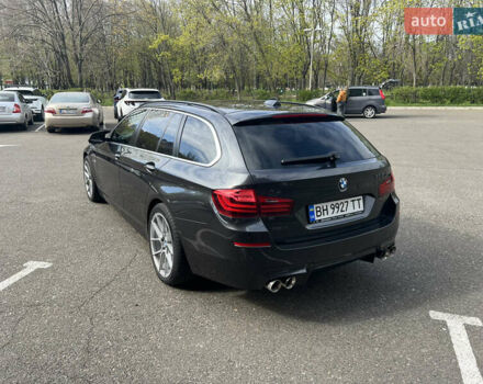 Серый БМВ 5 Серия, объемом двигателя 3 л и пробегом 218 тыс. км за 19300 $, фото 4 на Automoto.ua