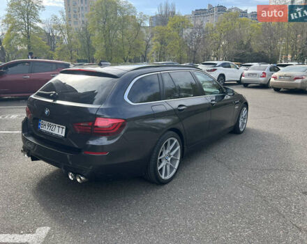 Серый БМВ 5 Серия, объемом двигателя 3 л и пробегом 218 тыс. км за 19300 $, фото 2 на Automoto.ua