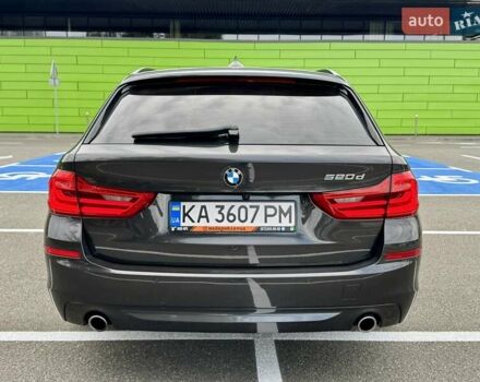 Серый БМВ 5 Серия, объемом двигателя 2 л и пробегом 200 тыс. км за 19900 $, фото 21 на Automoto.ua