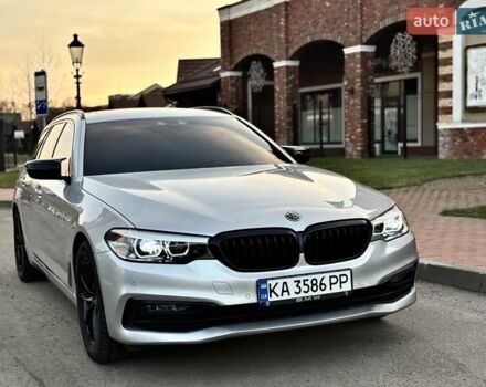 Серый БМВ 5 Серия, объемом двигателя 2 л и пробегом 223 тыс. км за 21850 $, фото 2 на Automoto.ua