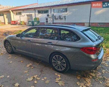 Серый БМВ 5 Серия, объемом двигателя 2 л и пробегом 153 тыс. км за 25300 $, фото 2 на Automoto.ua