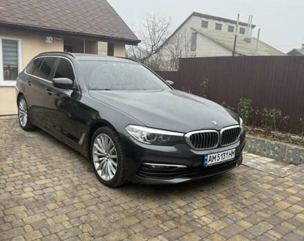 Серый БМВ 5 Серия, объемом двигателя 2 л и пробегом 192 тыс. км за 28550 $, фото 9 на Automoto.ua