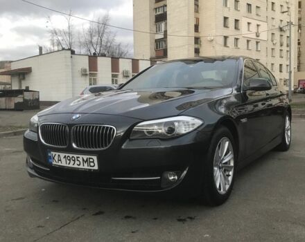 Серый БМВ 5 Серия, объемом двигателя 2 л и пробегом 176 тыс. км за 16500 $, фото 2 на Automoto.ua