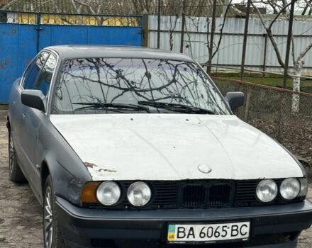 Серый БМВ 5 Серия, объемом двигателя 2.5 л и пробегом 384 тыс. км за 2000 $, фото 1 на Automoto.ua