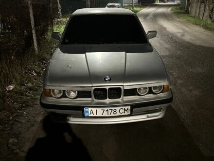 Серый БМВ 5 Серия, объемом двигателя 2 л и пробегом 222 тыс. км за 1900 $, фото 1 на Automoto.ua