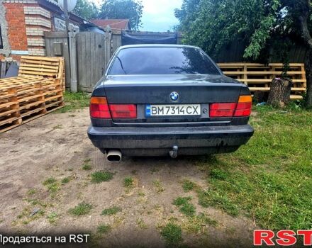 Серый БМВ 5 Серия, объемом двигателя 2 л и пробегом 200 тыс. км за 2200 $, фото 1 на Automoto.ua